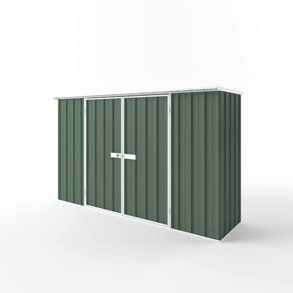 Flat Roof Garden Shed 3.00m (w) x 0.78m (d)x 1.82m (h)  Rivergum Colour