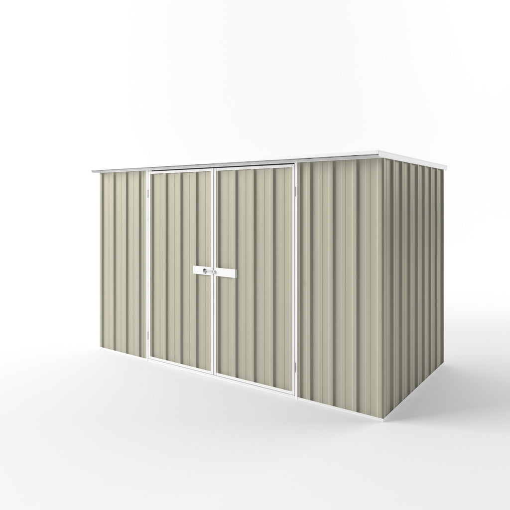 Flat Roof Garden Shed 3.00m (w) x 1.50m (d) Standard - 1.82m Merino Colour