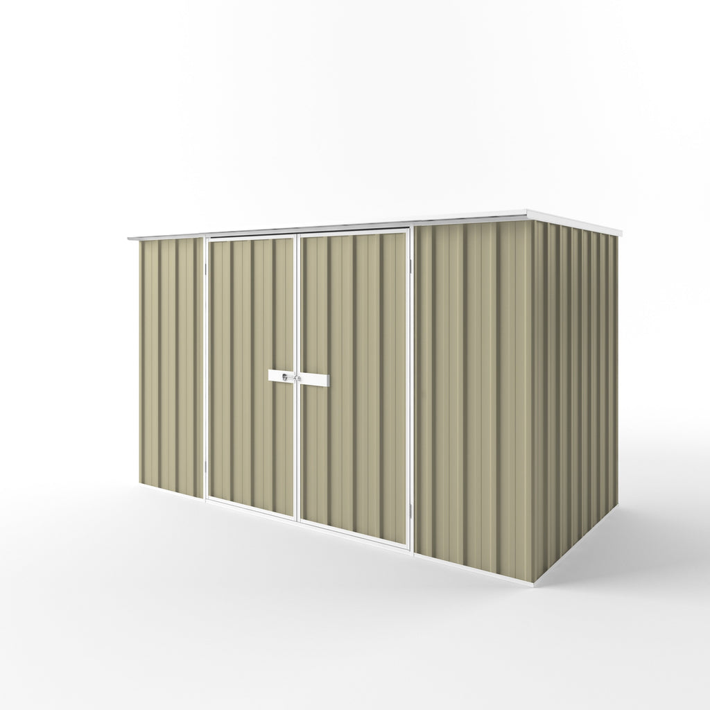 Flat Roof Garden Shed 3.00m (w) x 1.50m (d)x 1.82m (h)  Wheat Colour