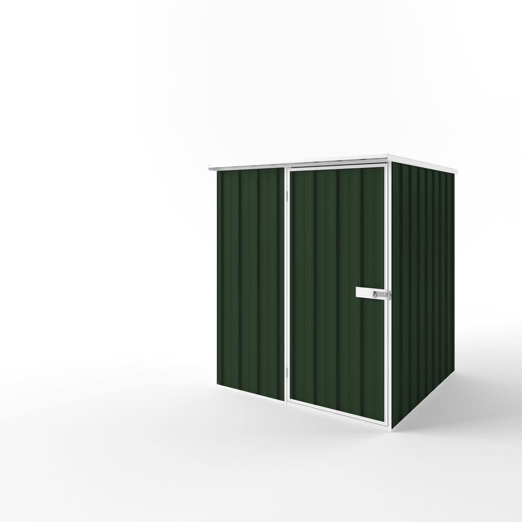 Flat Roof Garden Shed 1.50m (w) x 1.50m (d)x 1.82m (h)  Caulfield Green Colour