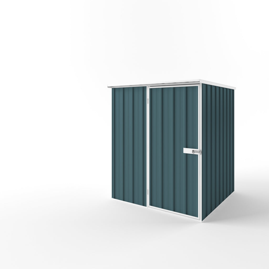 Flat Roof Garden Shed 1.50m (w) x 1.50m (d) Standard - 1.82m Torres Blue Colour