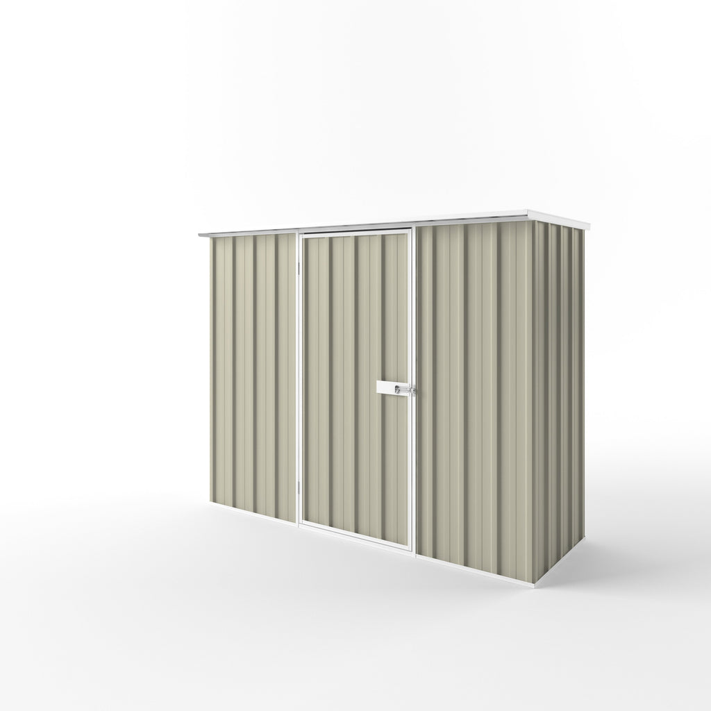 Flat Roof Garden Shed 2.25m (w) x 0.78m (d) Standard - 1.82m Merino Colour