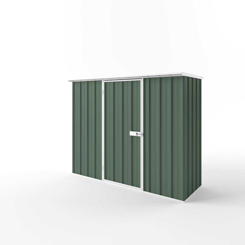 Flat Roof Garden Shed 2.25m (w) x 0.78m (d)x 1.82m (h)  Rivergum Colour