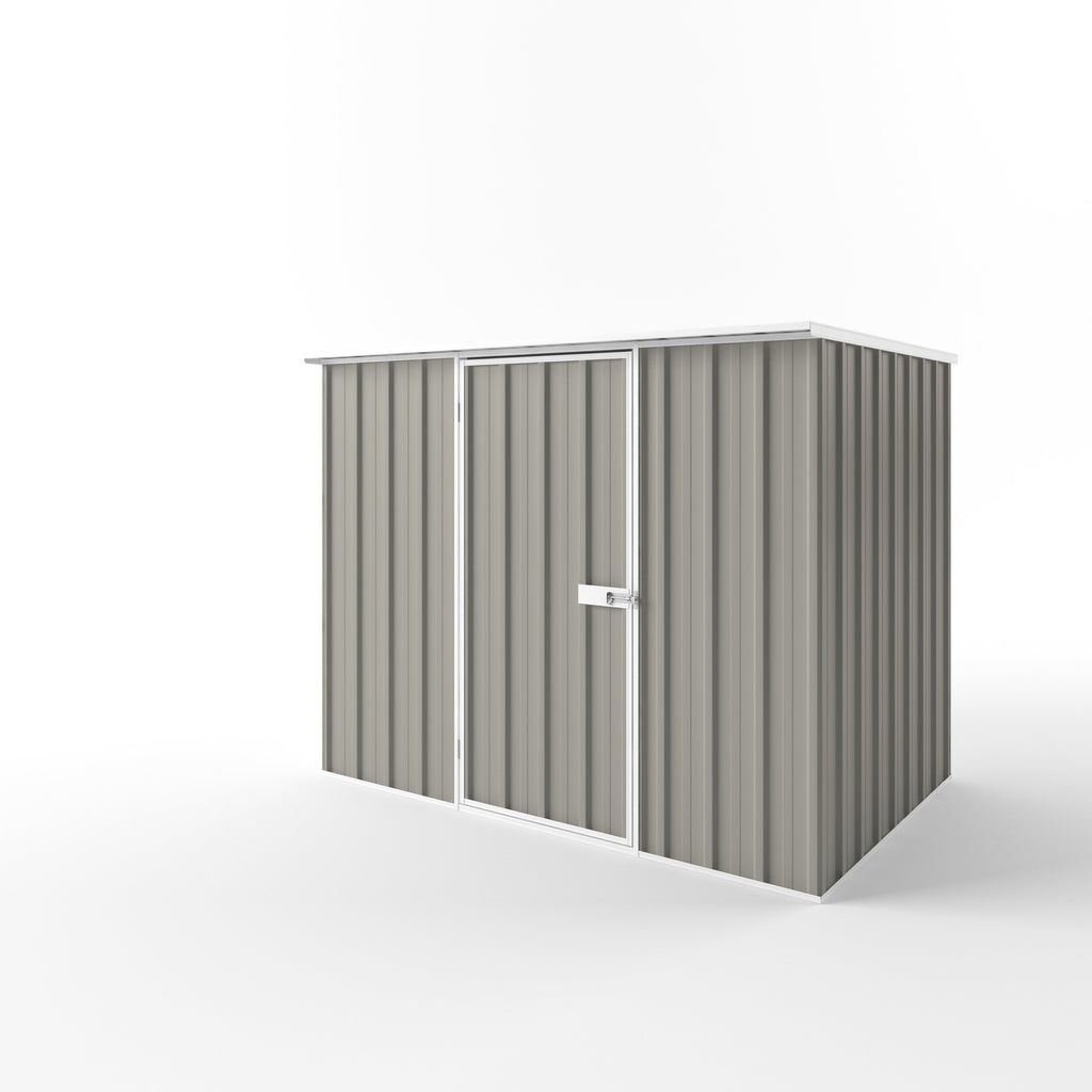 Flat Roof Garden Shed 2.25m (w) x 1.50m (d) Standard - 1.82m Birch Colour
