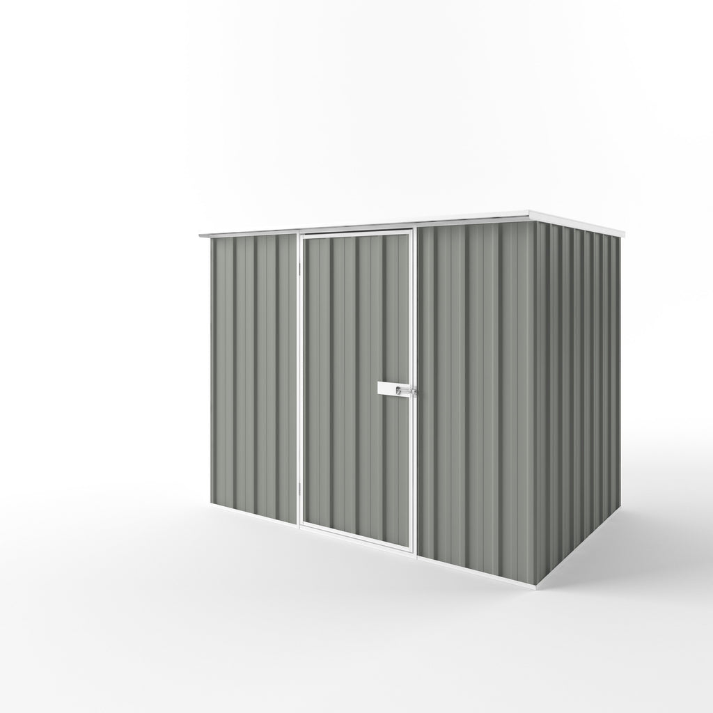 Flat Roof Garden Shed 2.25m (w) x 1.50m (d) Standard - 1.82m Bush Smoke Colour