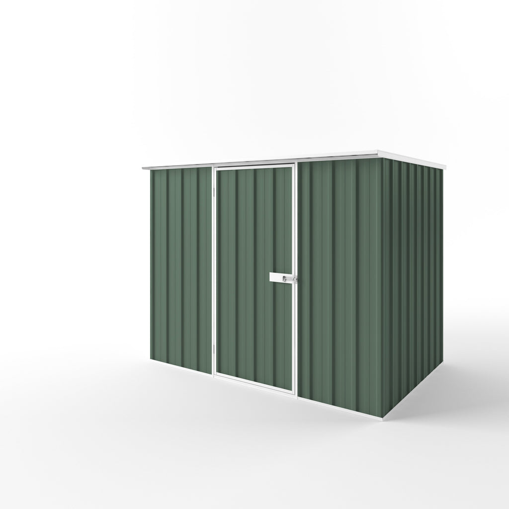 Flat Roof Garden Shed 2.25m (w) x 1.50m (d) Standard - 1.82m Rivergum Colour