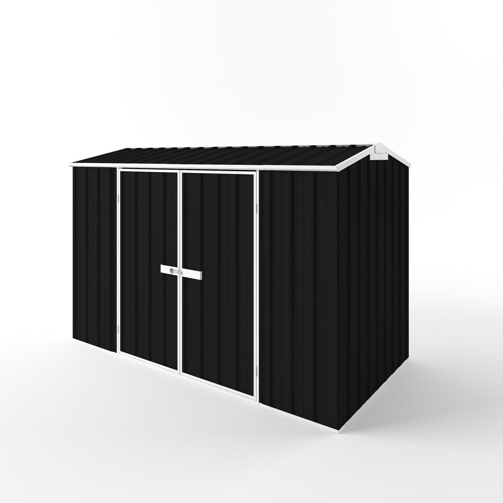 Gable Roof Garden Shed 3.00m (w) x 1.50m (d) Standard - 1.97m Ebony Colour