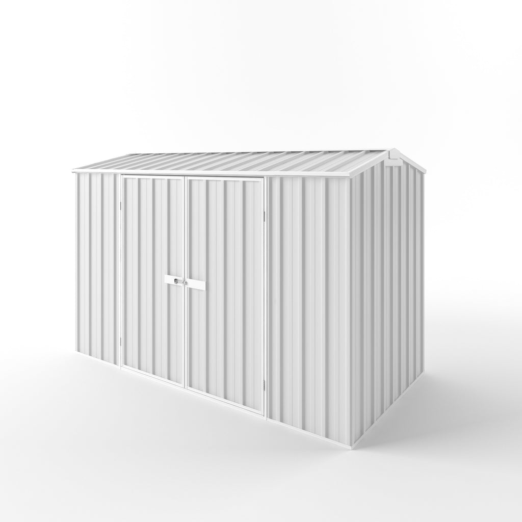 Gable Roof Garden Shed 3.00m (w) x 1.50m (d) Standard - 1.97m Off White Colour