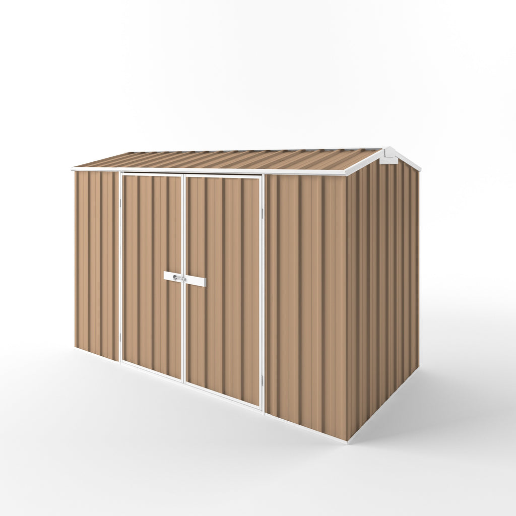 Gable Roof Garden Shed 3.00m (w) x 1.50m (d) Standard - 1.97m Pale Terracotta Colour