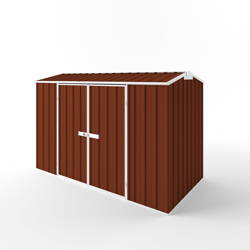 Gable Roof Garden Shed 3.00m (w) x 1.50m (d) Standard - 1.97m Tuscan Red Colour