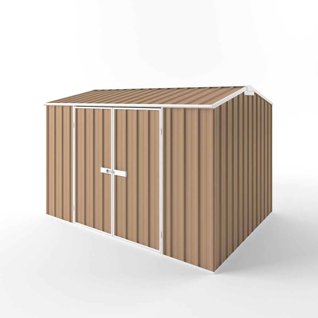 Gable Roof Garden Shed 3.00m (w) x 2.25m (d) Standard - 2.05m Pale Terracotta Colour