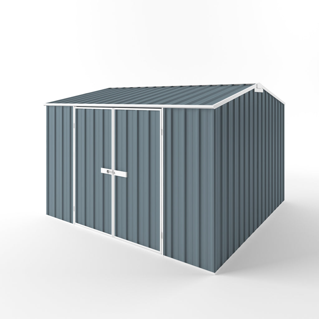 Gable Roof Garden Shed 3.00m (w) x 3.00m (d)x 2.10m (h)  Blue Horizon Colour