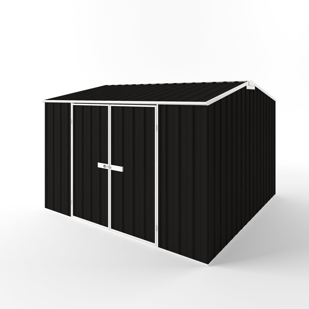 Gable Roof Garden Shed 3.00m (w) x 3.00m (d)x 2.10m (h)  Ebony Colour