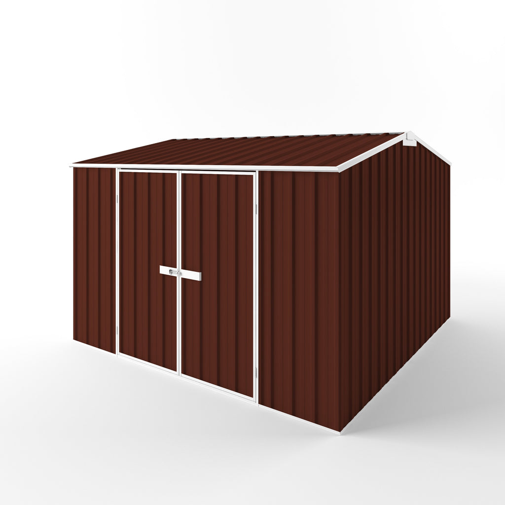 Gable Roof Garden Shed 3.00m (w) x 3.00m (d)x 2.10m (h)  Heritage Red Colour