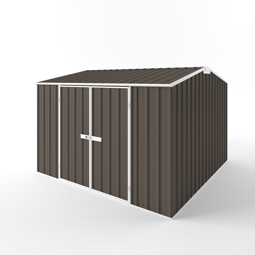 Gable Roof Garden Shed 3.00m (w) x 3.00m (d) Standard - 2.10m Jasmin Brown Colour