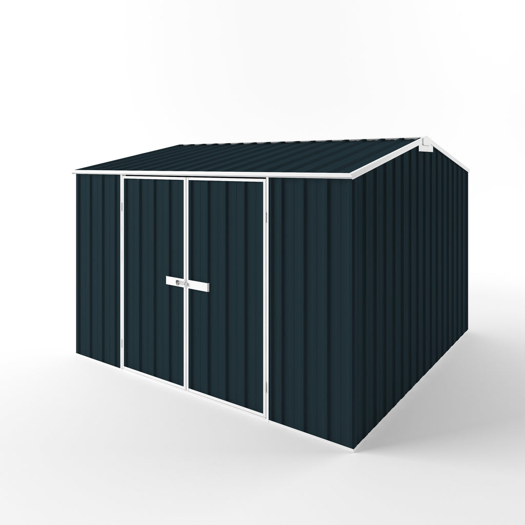 Gable Roof Garden Shed 3.00m (w) x 3.00m (d) Standard - 2.10m Mountain Blue Colour
