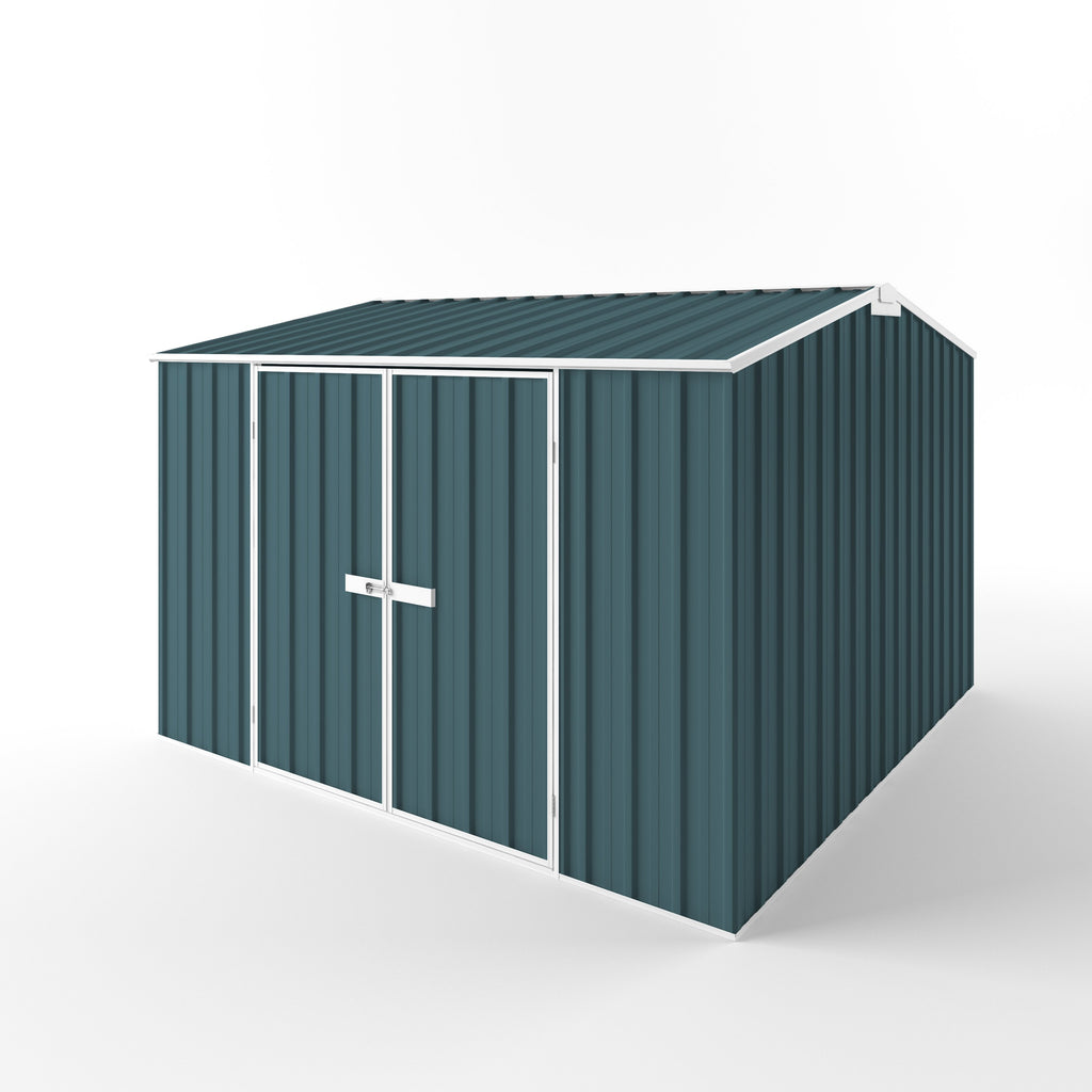 Gable Roof Garden Shed 3.00m (w) x 3.00m (d) Standard - 2.10m Torres Blue Colour