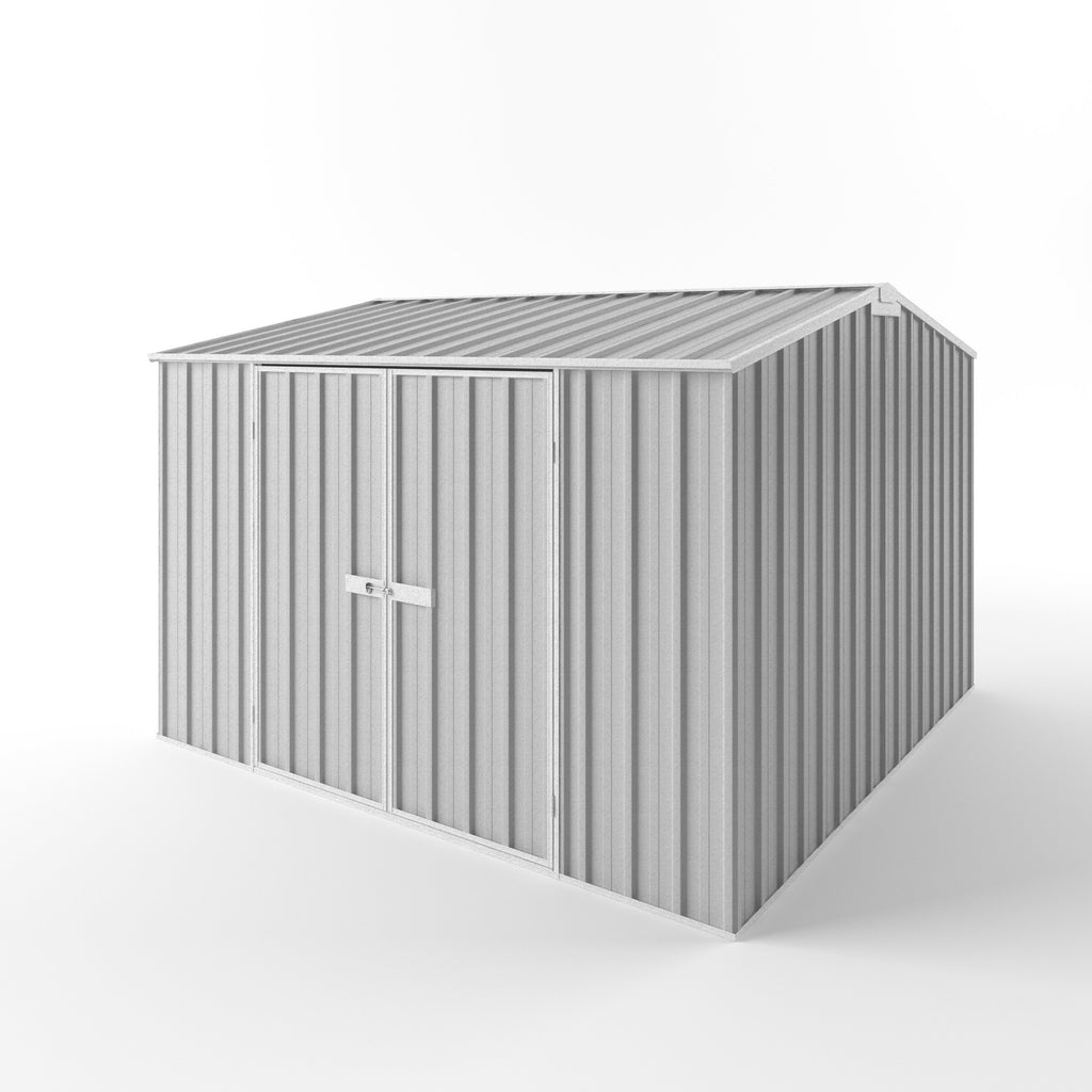Gable Roof Garden Shed 3.00m (w) x 3.00m (d) Standard - 2.10m Zinc Colour