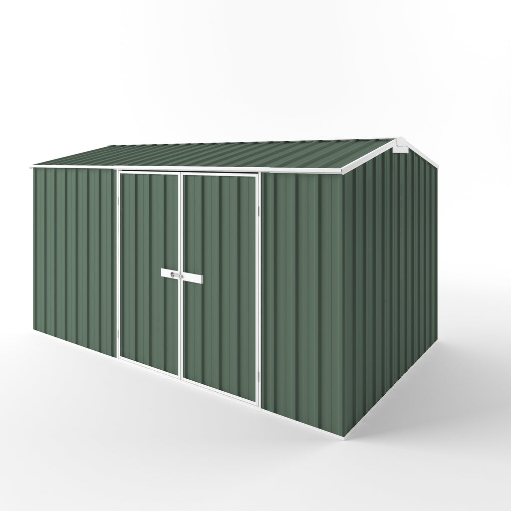 Gable Roof Garden Shed 3.75m (w) x 2.25m (d) Standard - 2.05m Rivergum Colour