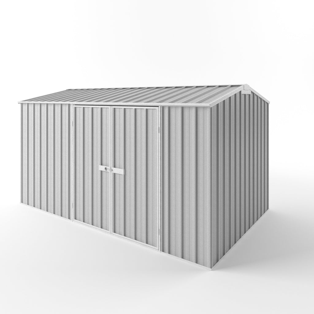Gable Roof Garden Shed 3.75m (w) x 2.25m (d)x 2.05m (h)  Zinc Colour