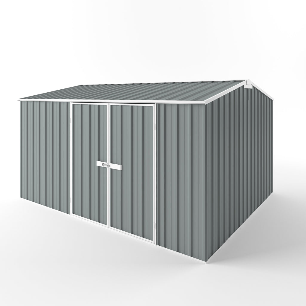Gable Roof Garden Shed 3.75m (w) x 3.00m (d)x 2.10m (h)  Armour Grey Colour