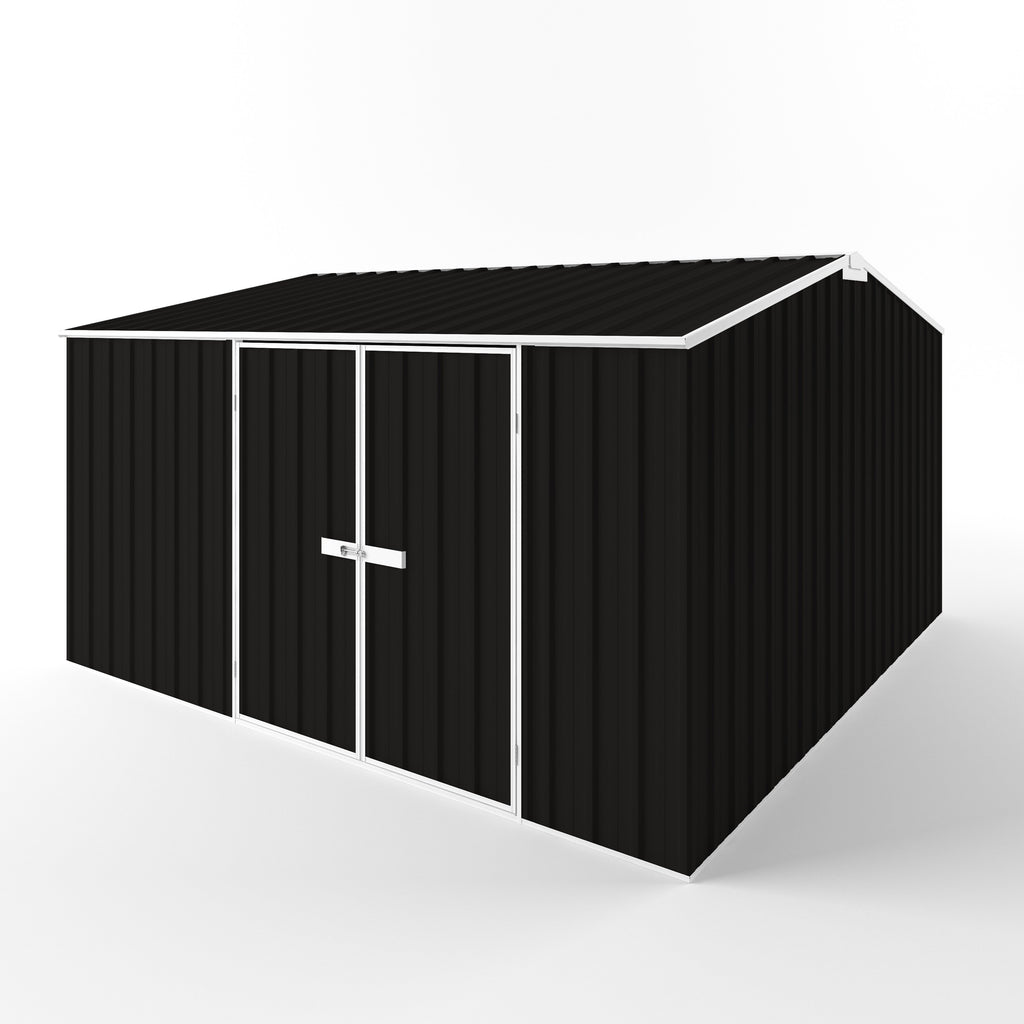 Gable Roof Garden Shed 3.75m (w) x 3.75m (d)x 2.18m (h)  Ebony Colour