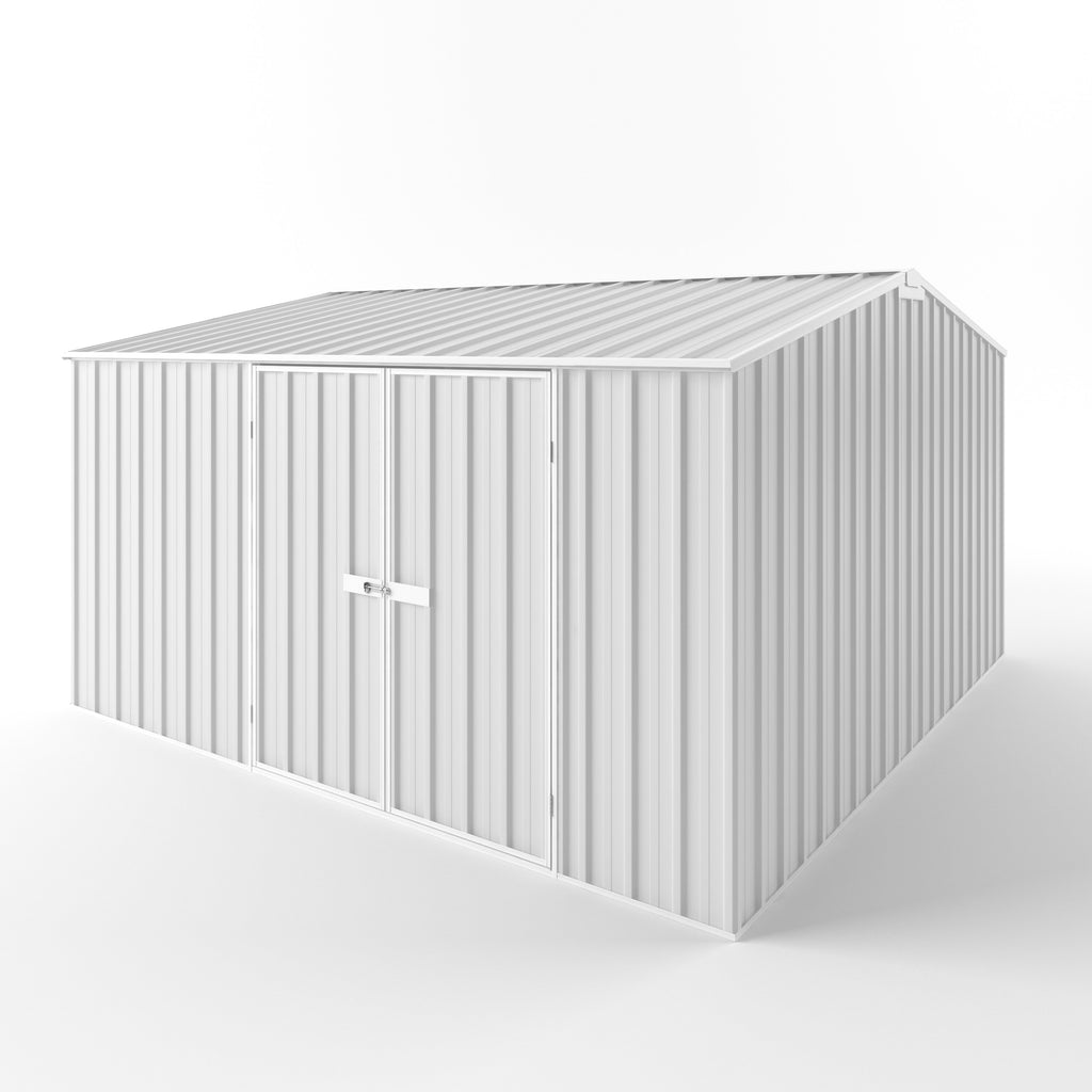 Gable Roof Garden Shed 3.75m (w) x 3.75m (d)x 2.18m (h)  Off White Colour