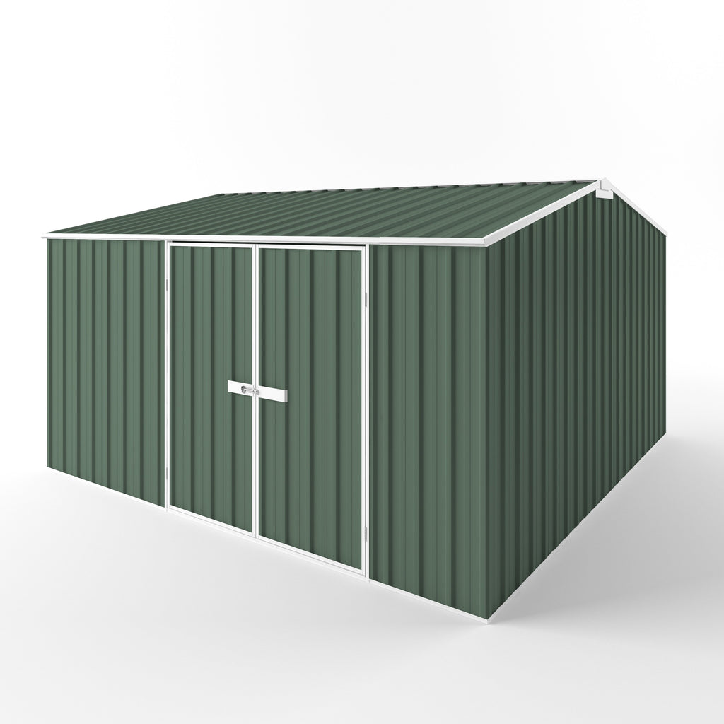 Gable Roof Garden Shed 3.75m (w) x 3.75m (d)x 2.18m (h)  Rivergum Colour