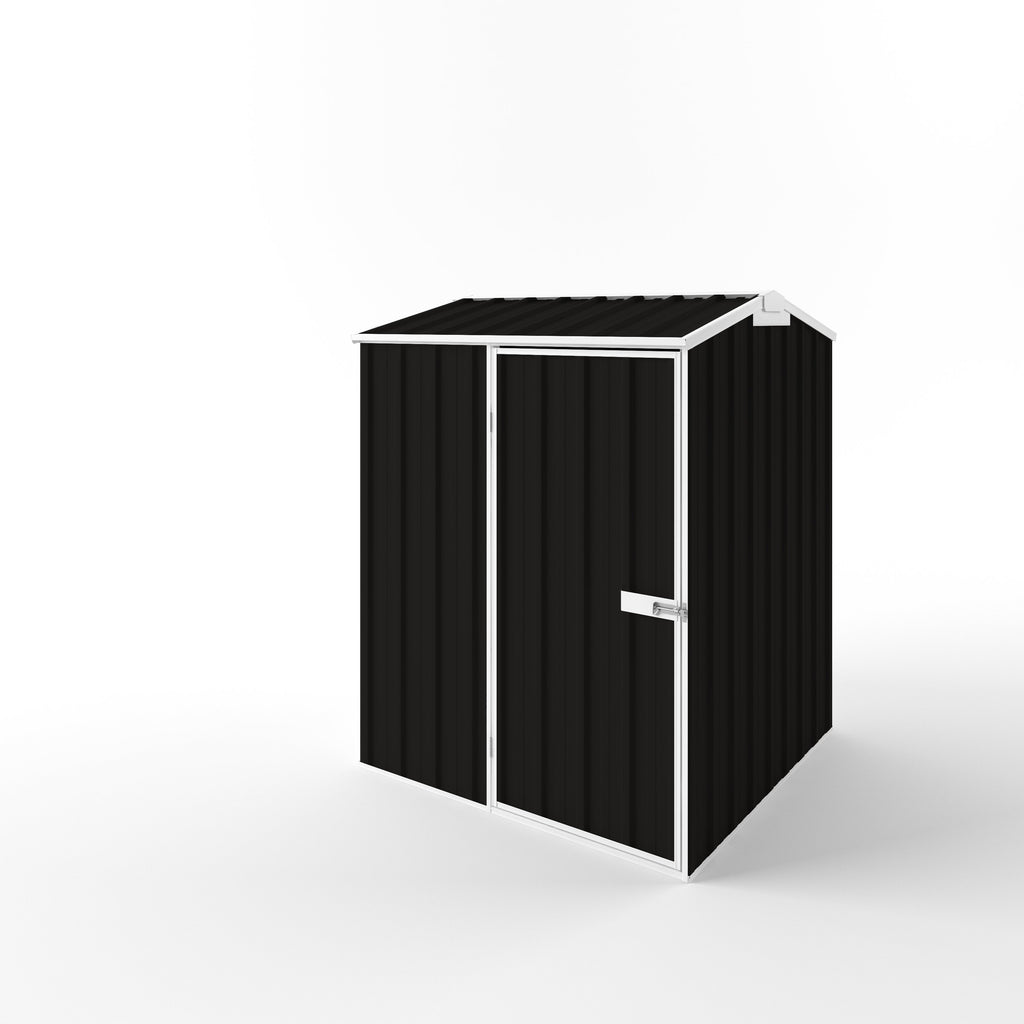 Gable Roof Garden Shed 1.50m (w) x 1.50m (d) Standard - 1.97m Ebony Colour