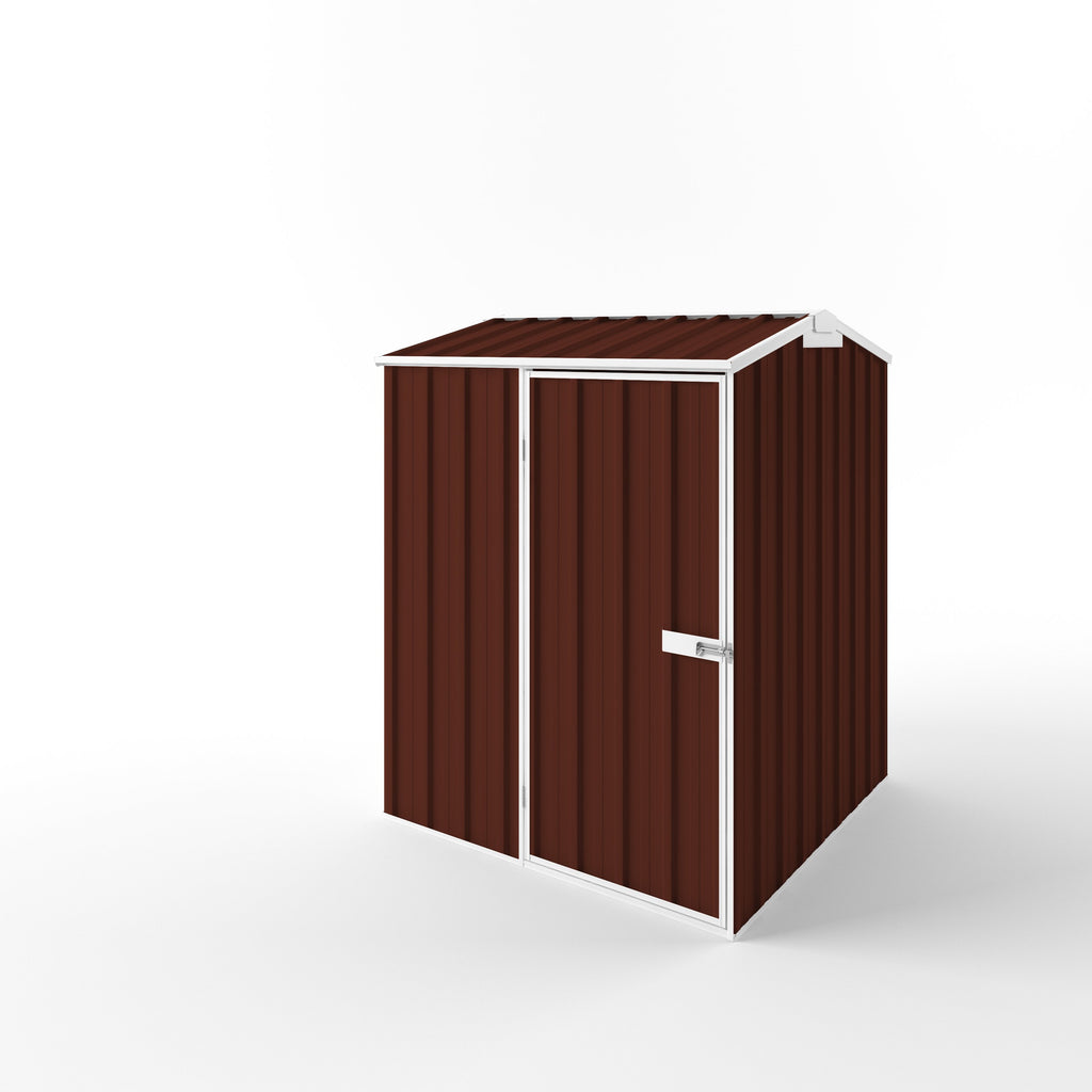 Gable Roof Garden Shed 1.50m (w) x 1.50m (d)x 1.97m (h)  Heritage Red Colour
