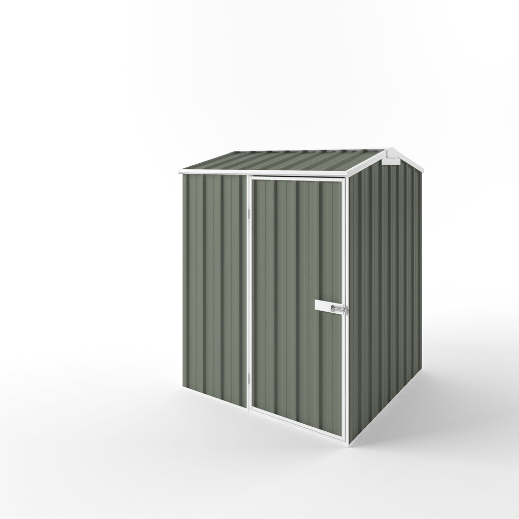 Gable Roof Garden Shed 1.50m (w) x 1.50m (d)x 1.97m (h)  Mist Green Colour