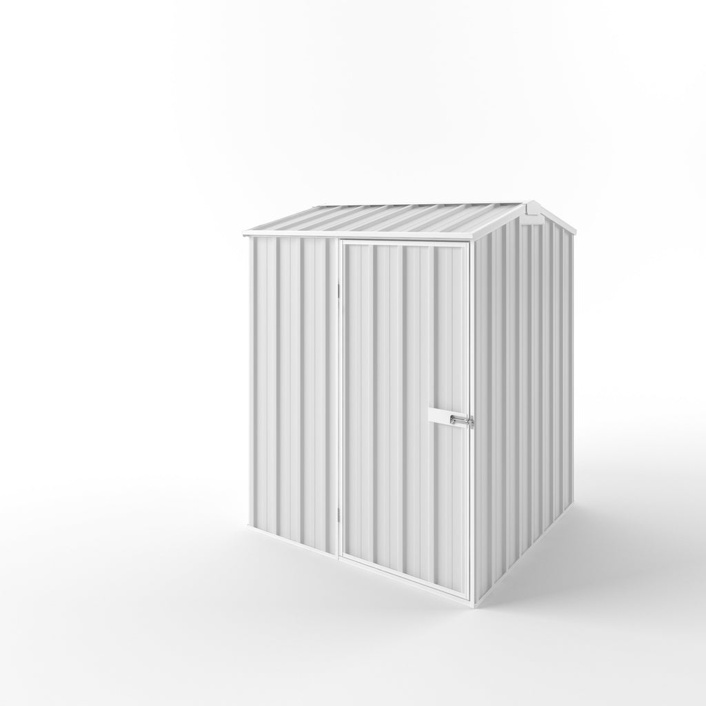 Gable Roof Garden Shed 1.50m (w) x 1.50m (d) Standard - 1.97m Off White Colour