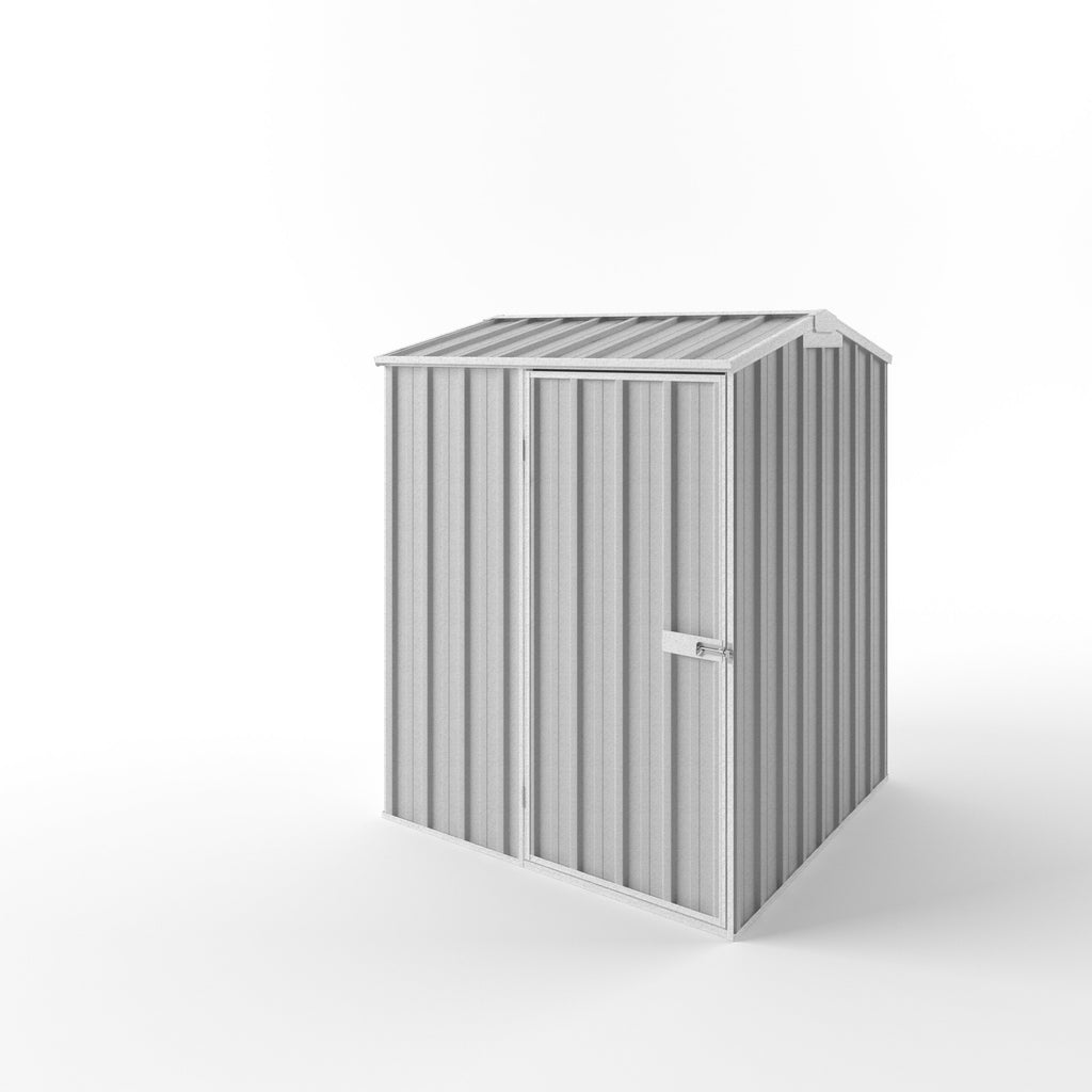 Gable Roof Garden Shed 1.50m (w) x 1.50m (d) Standard - 1.97m Zinc Colour