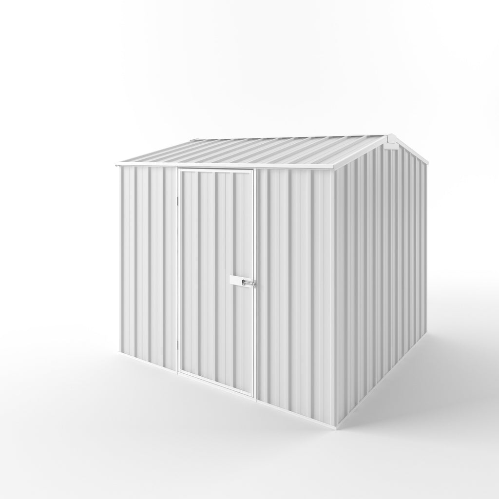 Gable Roof Garden Shed 2.25m (w) x 2.25m (d) Standard - 2.05m Off White Colour