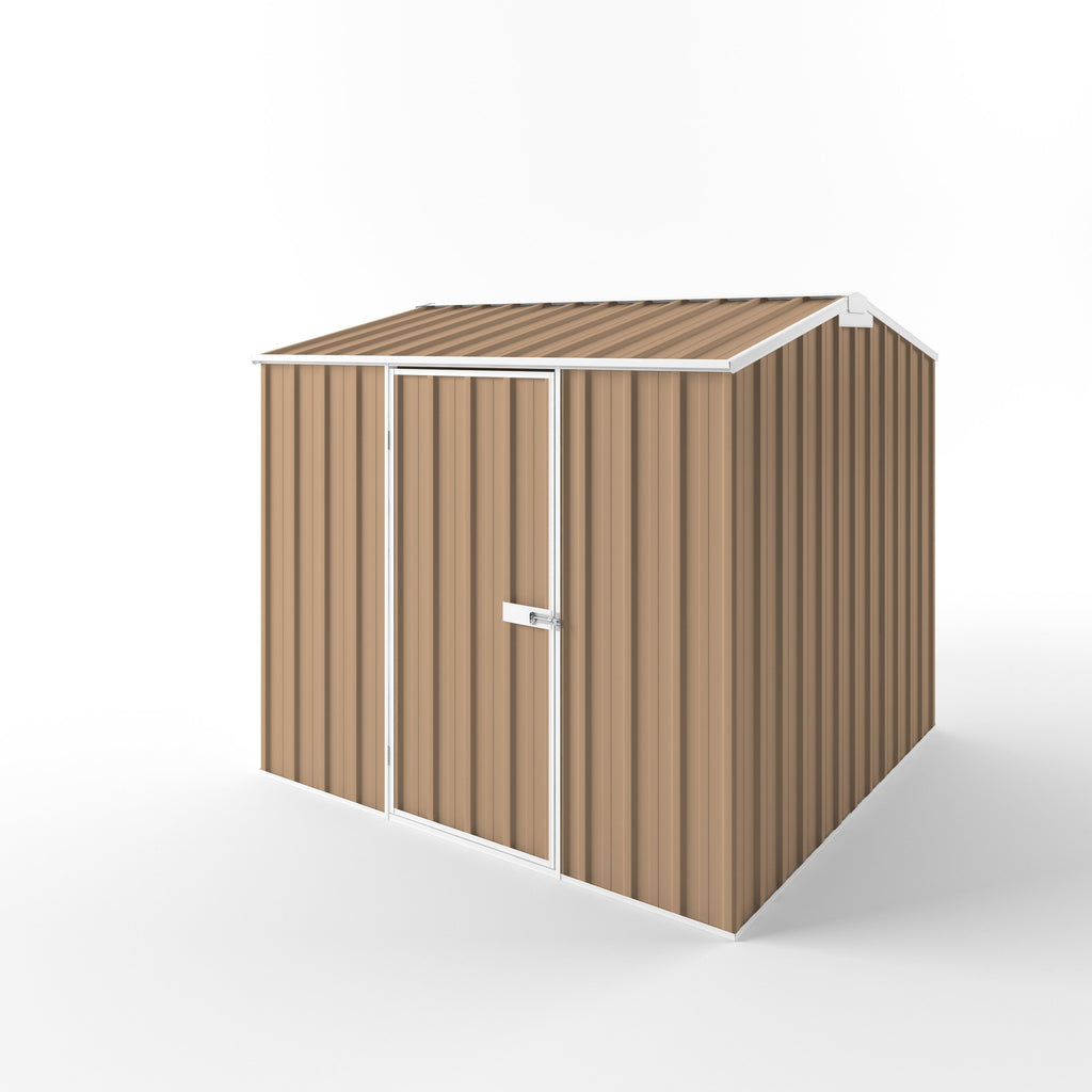 Gable Roof Garden Shed 2.25m (w) x 2.25m (d) Standard - 2.05m Pale Terracotta Colour
