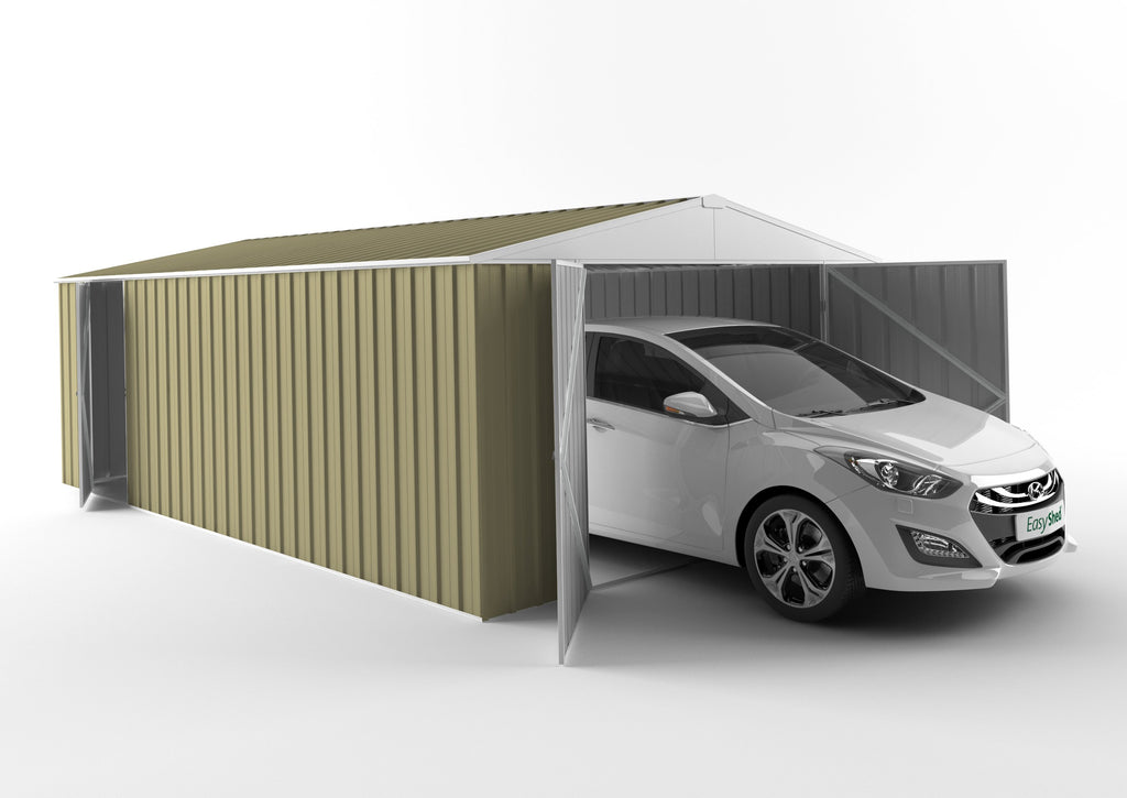 Garage Shed 6.00m (w) x 3.75m (d)x 2.18m (h)  Sandlewood Colour