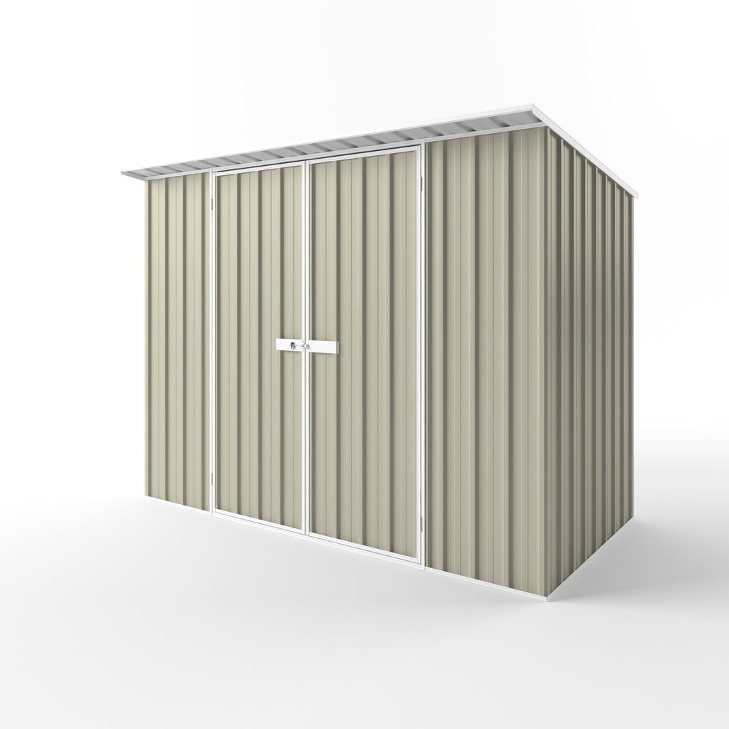 Skillion Roof Garden Shed 3.00m (w) x 1.50m (d) Standard - 2.10m Merino Colour
