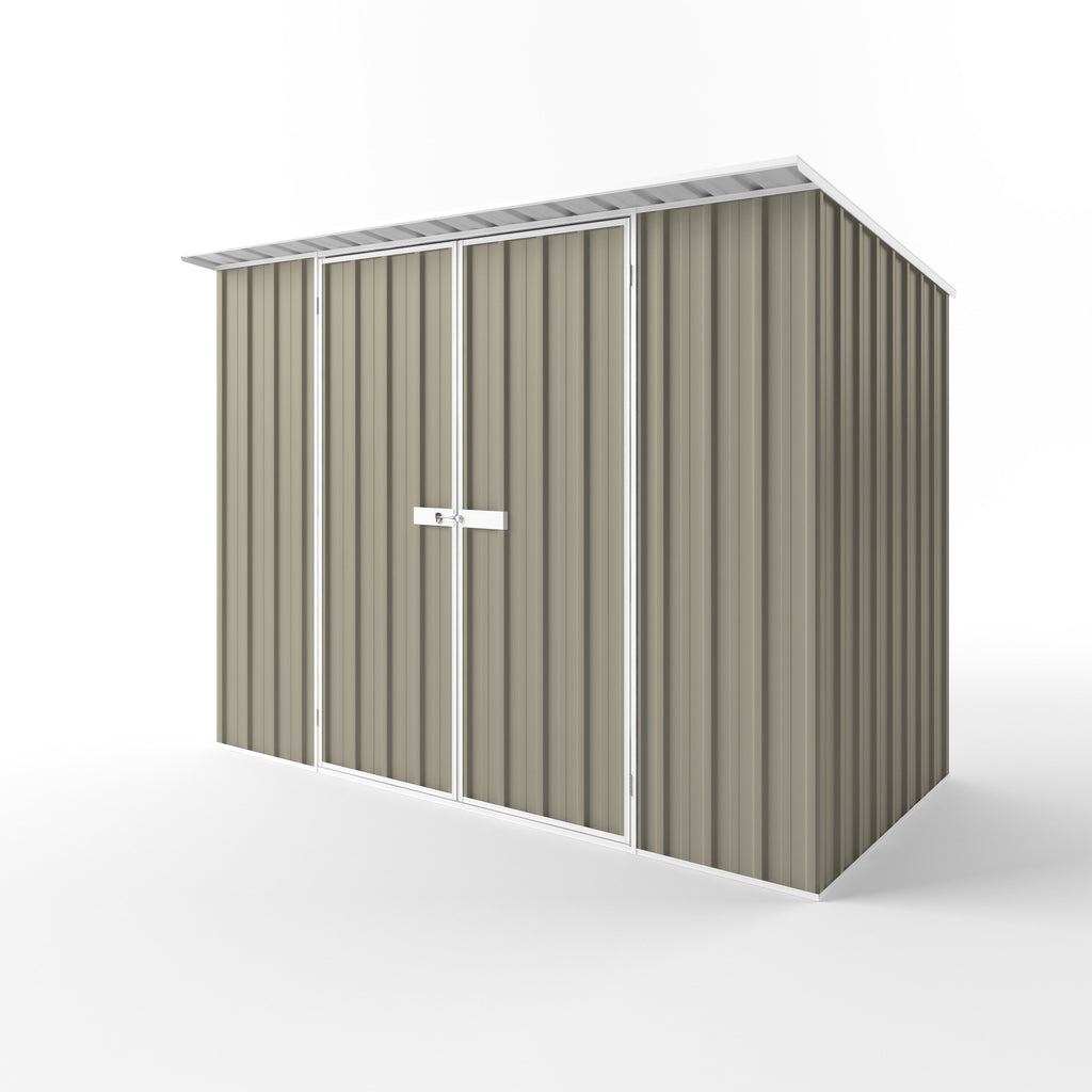 Skillion Roof Garden Shed 3.00m (w) x 1.50m (d) Standard - 2.10m Stone Colour