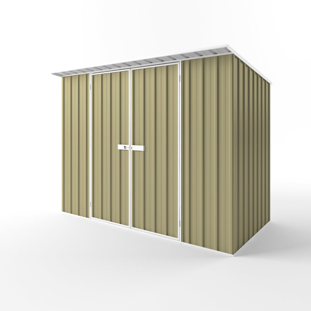 Skillion Roof Garden Shed 3.00m (w) x 1.50m (d) Standard - 2.10m Sandlewood Colour