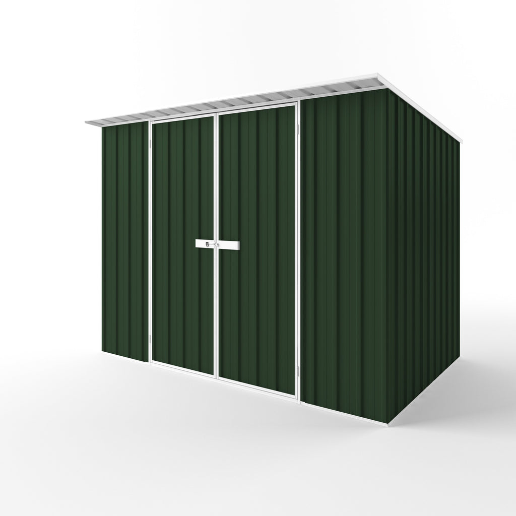 Skillion Roof Garden Shed 3.00m (w) x 1.90m (d)x 2.10m (h)  Caulfield Green Colour