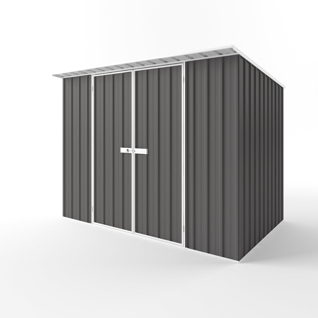 Skillion Roof Garden Shed 3.00m (w) x 1.90m (d)x 2.10m (h)  Slate Grey Colour