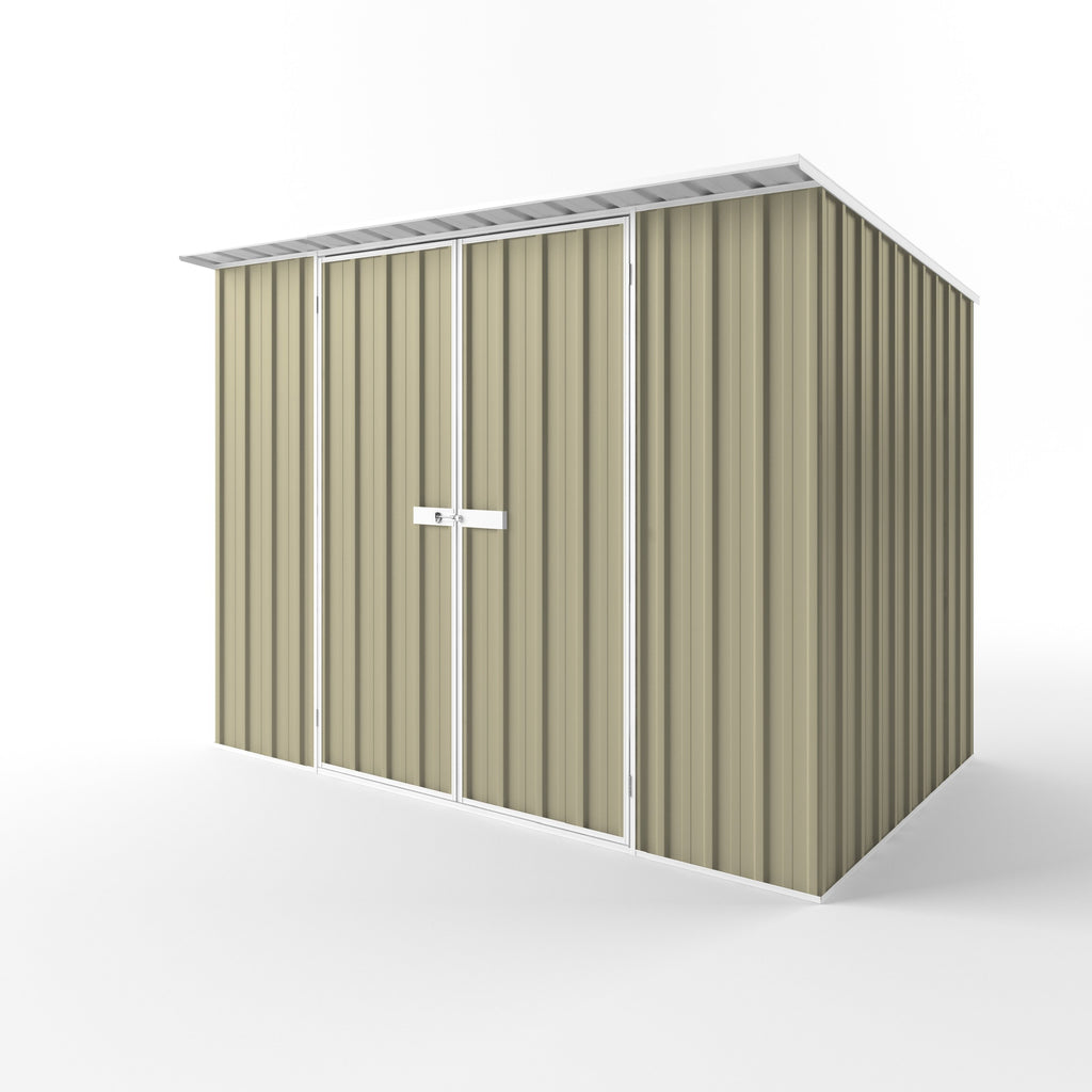 Skillion Roof Garden Shed 3.00m (w) x 1.90m (d)x 2.10m (h)  Wheat Colour