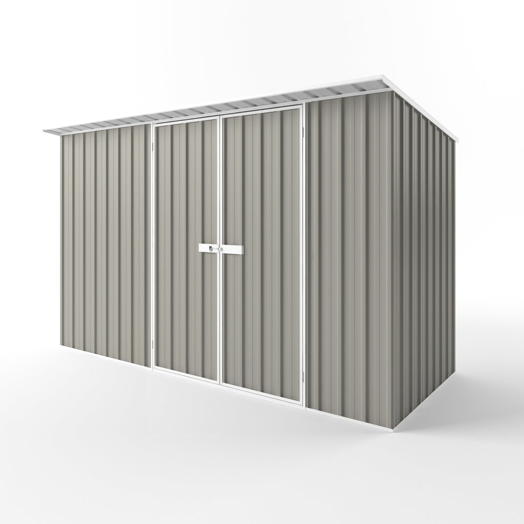 Skillion Roof Garden Shed 3.75m (w) x 1.50m (d) Standard - 2.10m Birch Colour