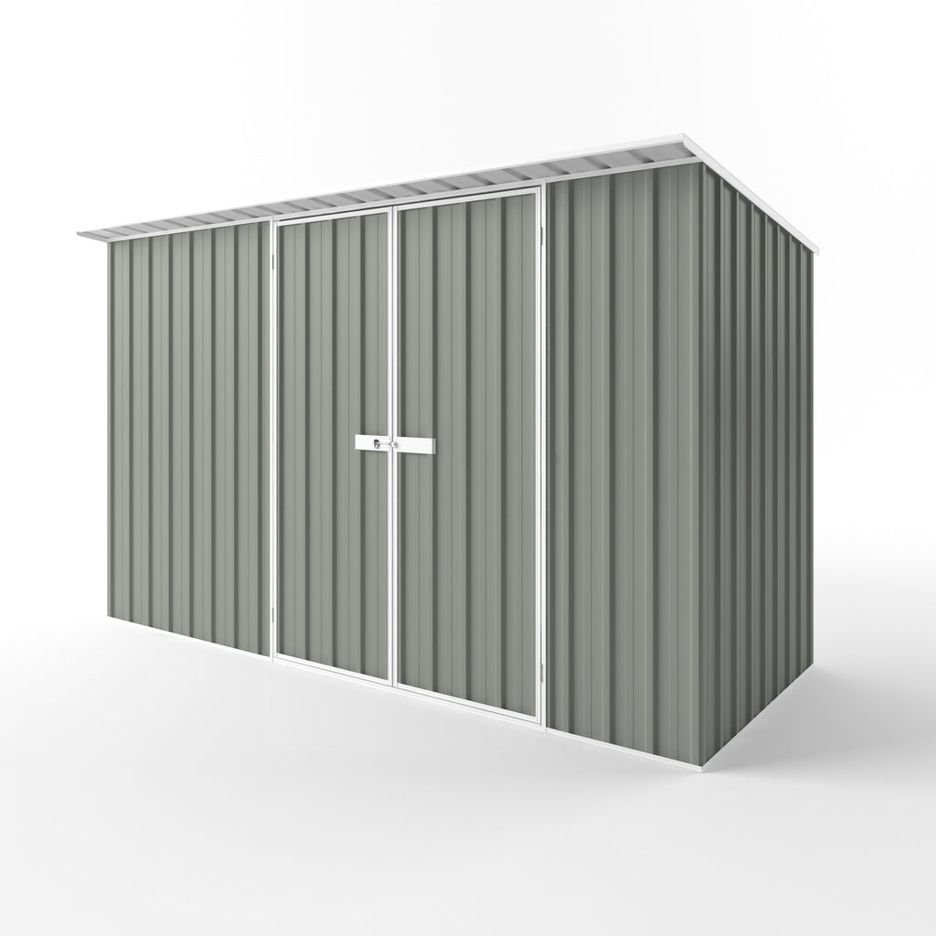 Skillion Roof Garden Shed 3.75m (w) x 1.50m (d)x 2.10m (h)  Bush Smoke Colour
