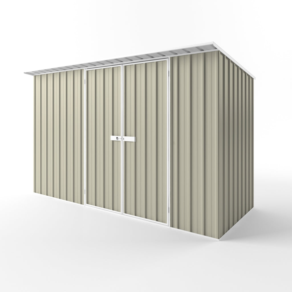 Skillion Roof Garden Shed 3.75m (w) x 1.50m (d) Standard - 2.10m Merino Colour