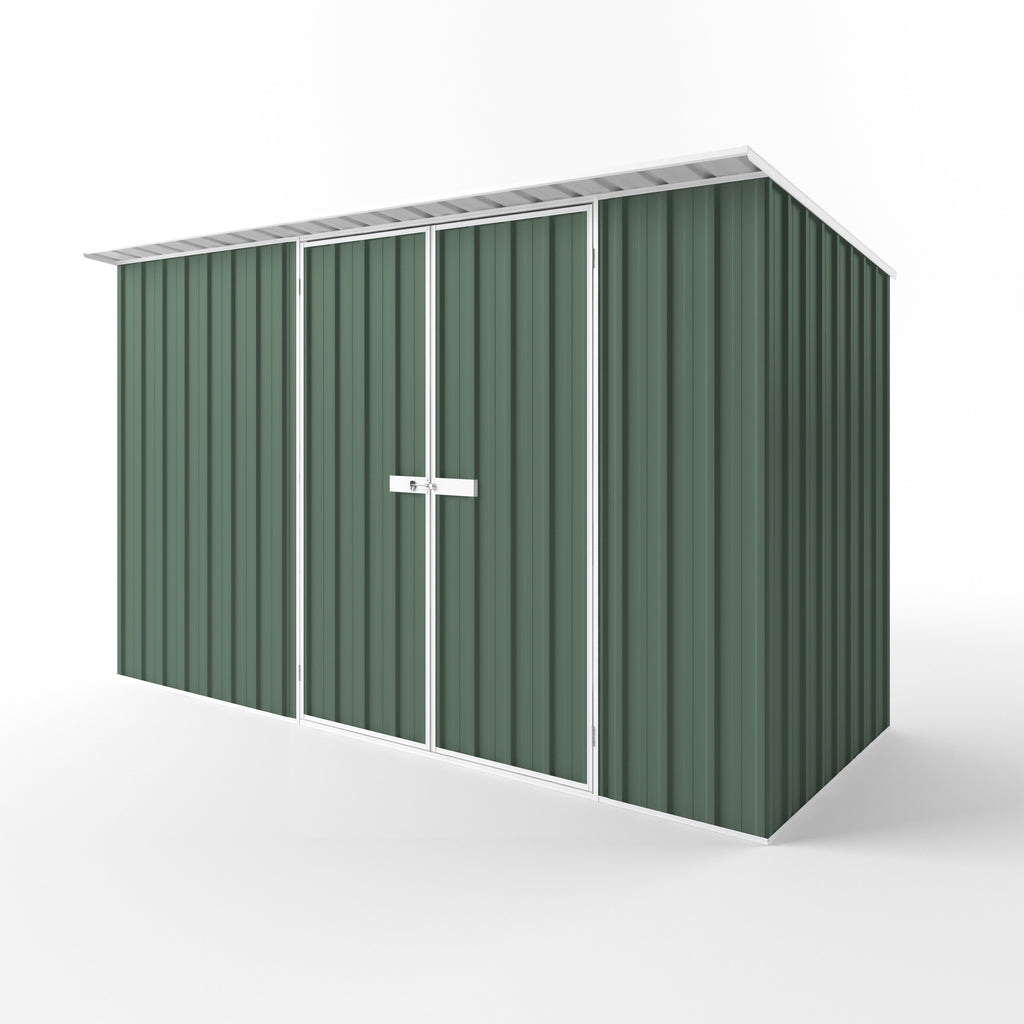 Skillion Roof Garden Shed 3.75m (w) x 1.50m (d)x 2.10m (h)  Rivergum Colour