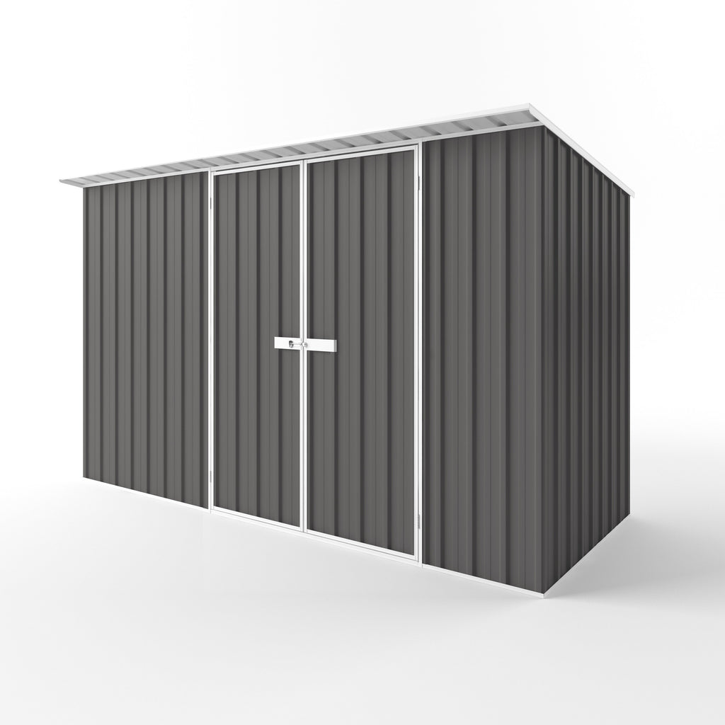 Skillion Roof Garden Shed 3.75m (w) x 1.50m (d)x 2.10m (h)  Slate Grey Colour