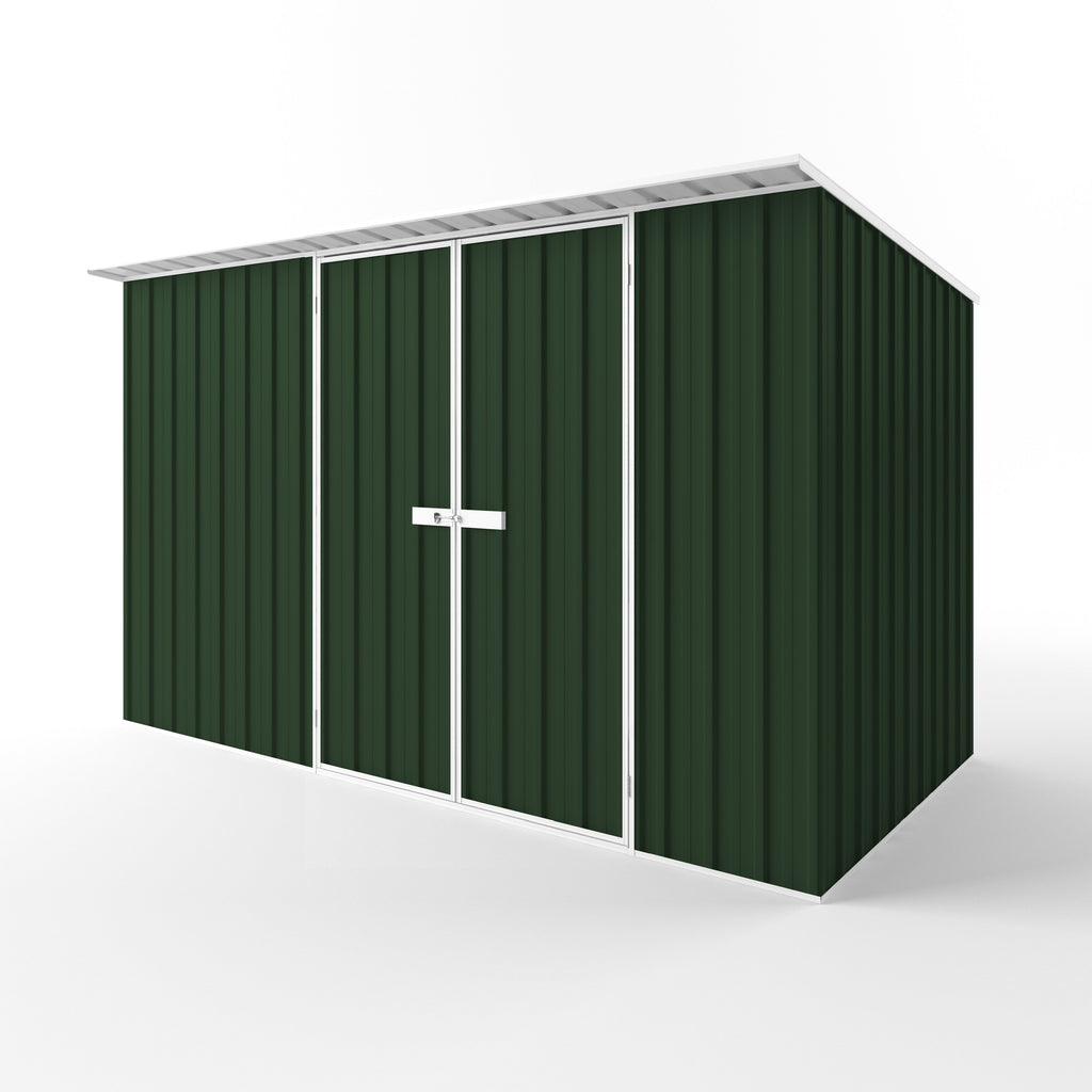 Skillion Roof Garden Shed 3.75m (w) x 1.90m (d)x 2.10m (h)  Caulfield Green Colour