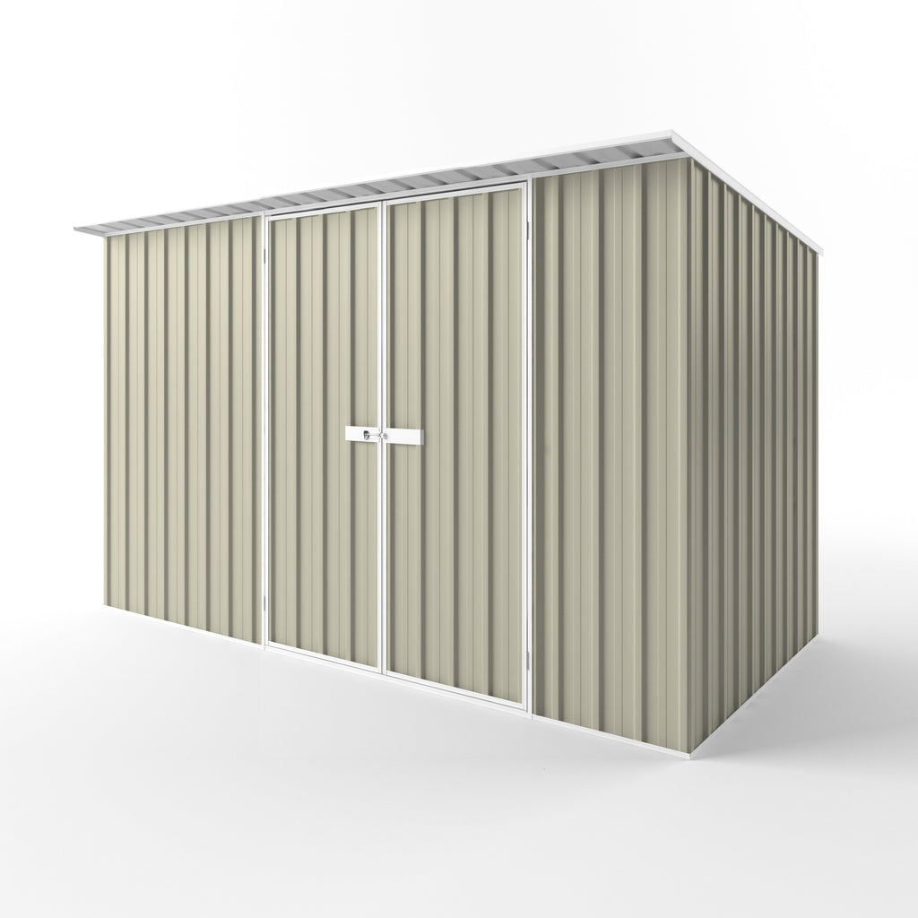 Skillion Roof Garden Shed 3.75m (w) x 1.90m (d) Standard - 2.10m Merino Colour