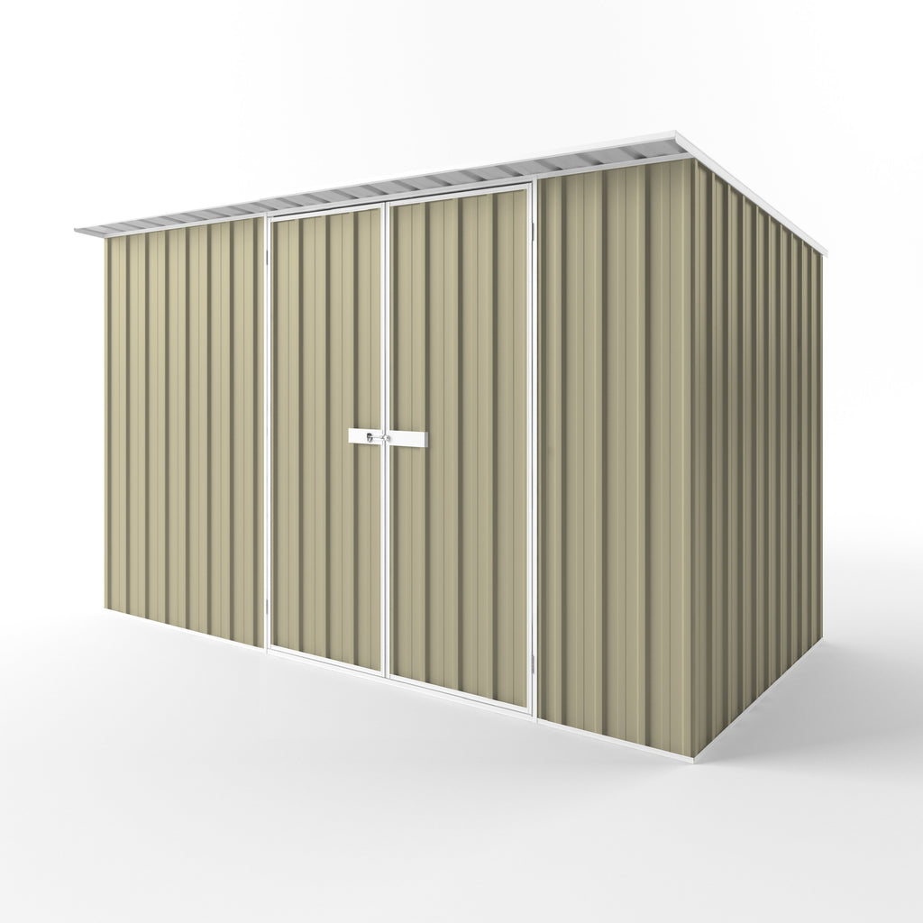 Skillion Roof Garden Shed 3.75m (w) x 1.90m (d)x 2.10m (h)  Wheat Colour